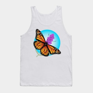 Butterfly and Buddleja Tank Top